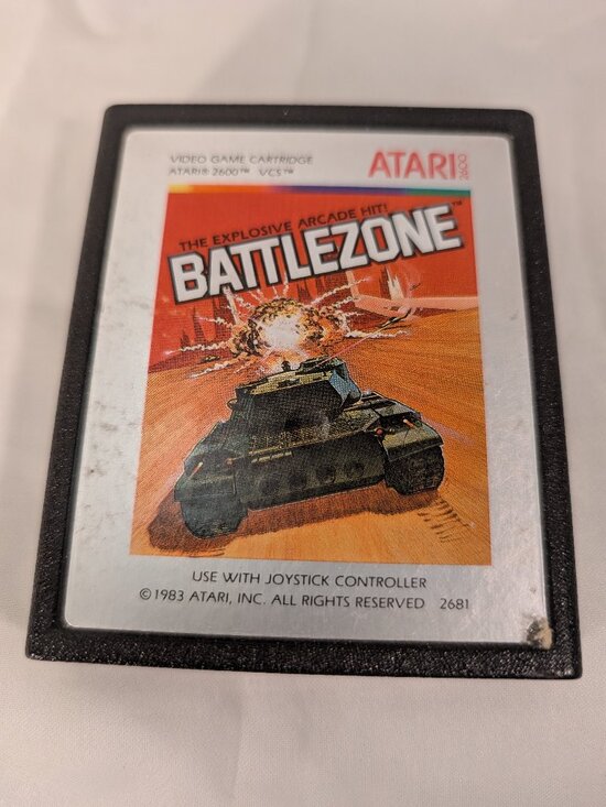 atari Other - Vintage 1983 Atari Battlezone Atari 2600 VCS Video Game Cartridge